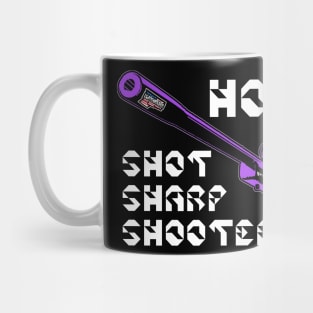 Hot Shot Sharp Shooter, v. Code Purple Sniper Rifle Mug